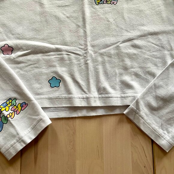 Teddy Fresh x Yurie Sekiya Women's Cute Kawaii Japanese Mock Neck Blouse Top - Picture 3 of 8